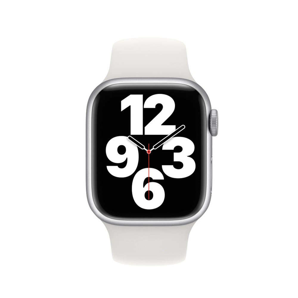 สายแอปเปิ้ลวอชแท้ Apple Watch 45mm White Sport Band | Studio7 online