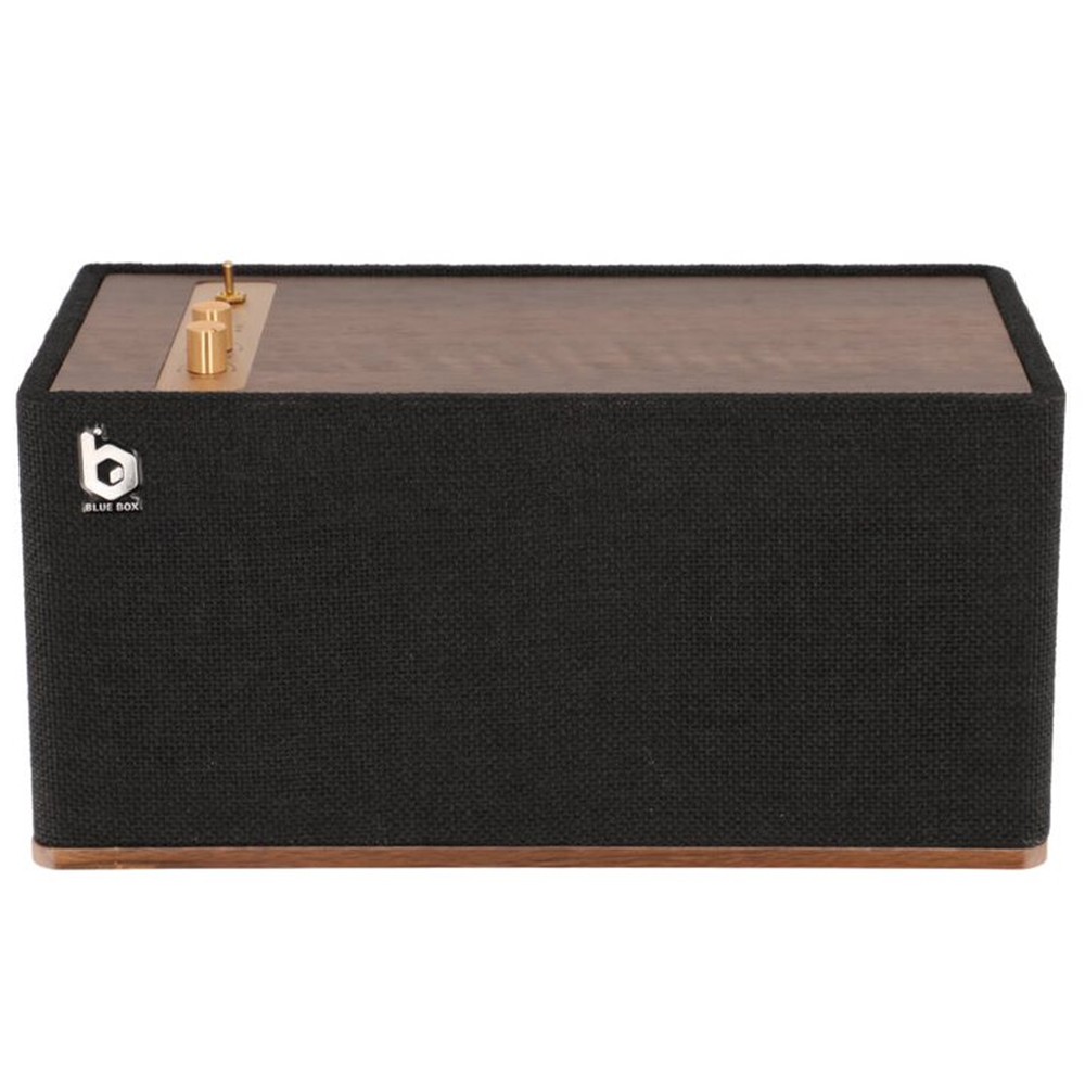 Blue Box Bluetooth Speaker Classic Wooden G1 Black