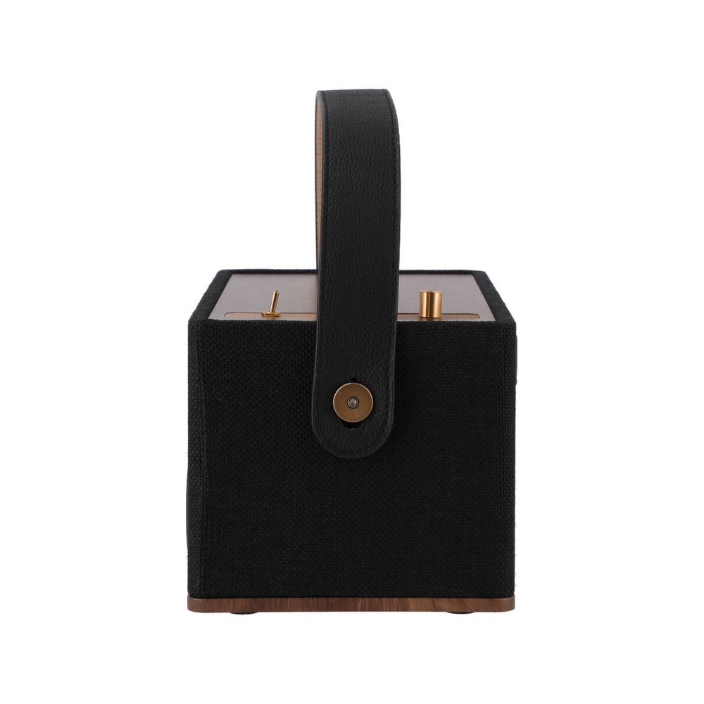 Blue Box Bluetooth Speaker Classic Wooden G1 Black