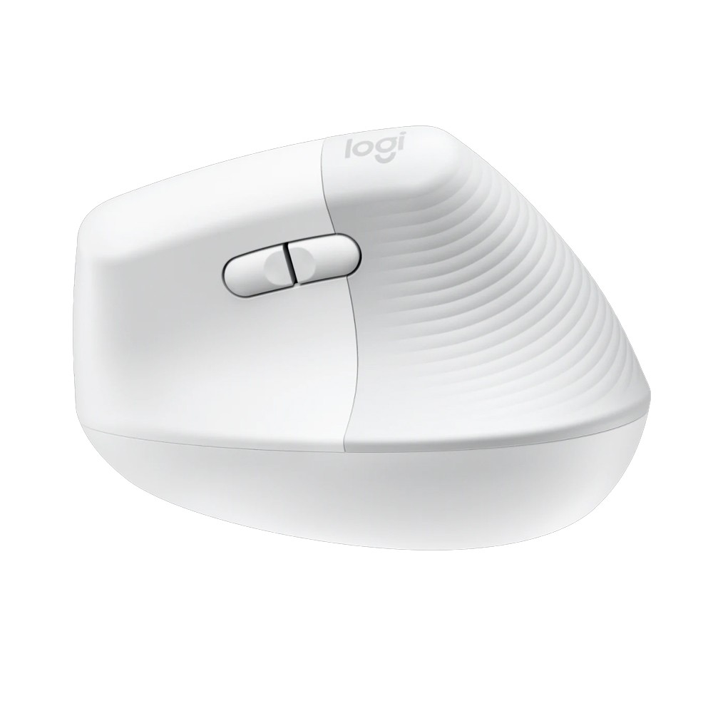 เมาส์ไร้สาย Logitech Bluetooth Vertical Mouse Lift Pale Gray