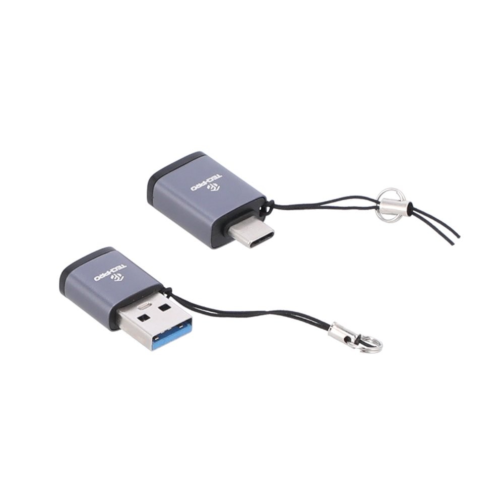 TECHPRO ตัวแปลง Adapter OTG Converter Set USB-C / USB-A(3.0A)