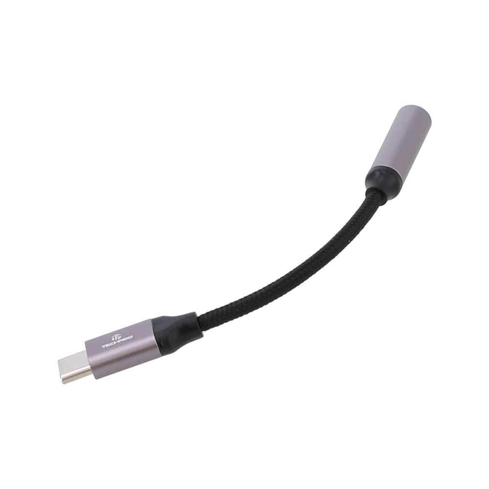 หัวแปลง TECHPRO Type-C Male to 3.5mm Female Jack Adapter - Purple