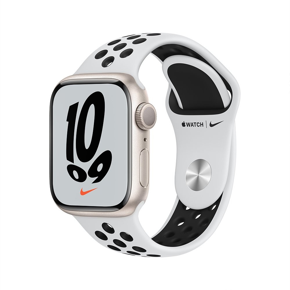 予約早割 Apple Watch シリーズ7 45mm 美品 ミッドナイトアルミ - 時計