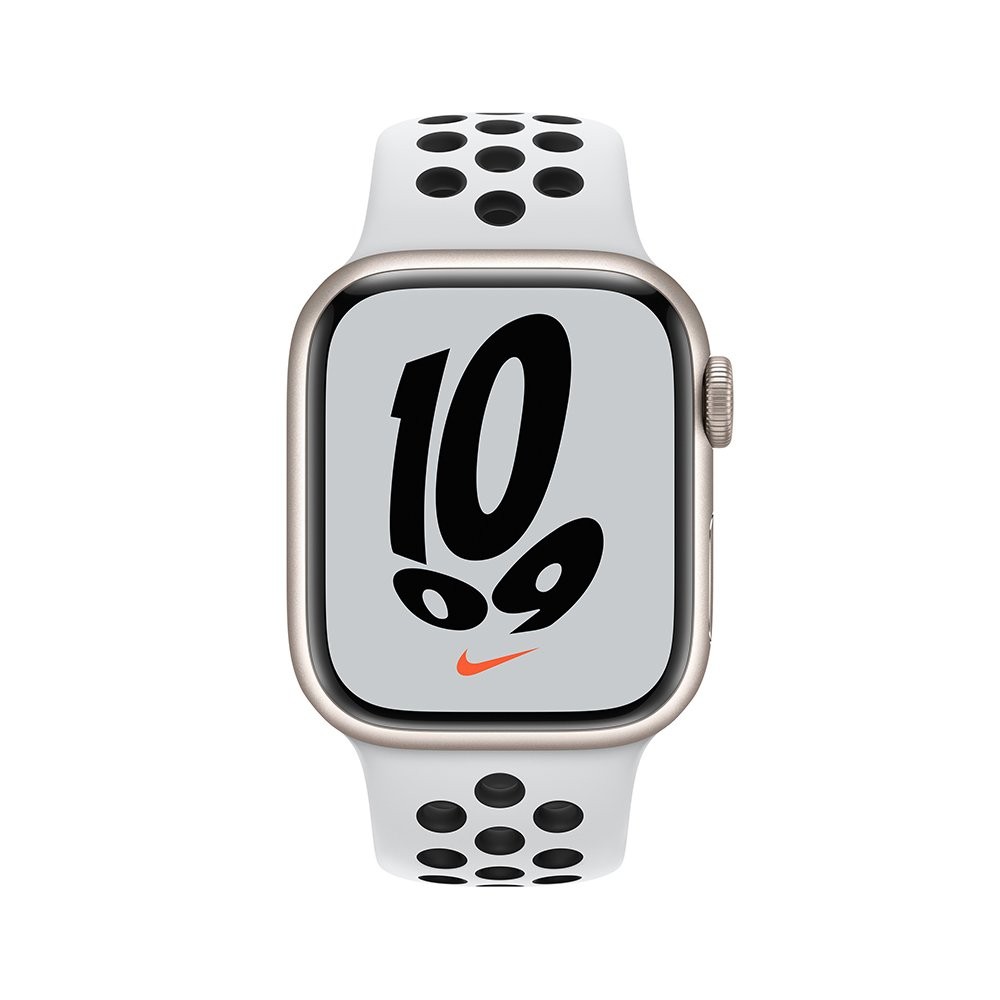 นาฬิกา Apple Watch Nike Series 7 GPS (41mm Starlight Aluminium
