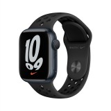 Apple Watch Nike Series 7 GPS 41mm Midnight Aluminium Case with Anthracite/Black Nike Sport Band
