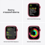 Apple Watch Series 7 GPS 45mm (PRODUCT)RED Aluminium Case with (PRODUCT)RED Sport Band