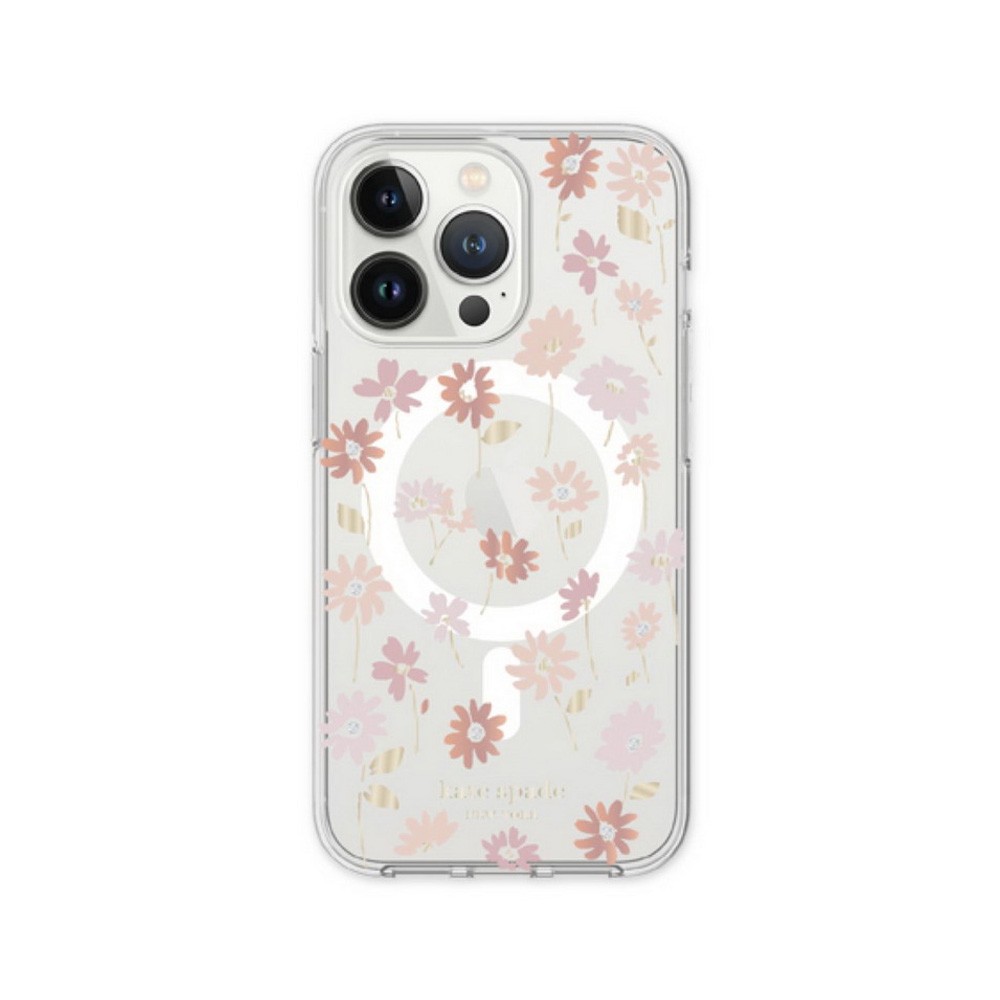 Kate Spade New York เคส iPhone 14 Pro Max for Magsafe Flower Pot/Blush/Gold Foil