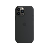 Apple - iPhone 13 Pro Silicone Case with MagSafe - Midnight
