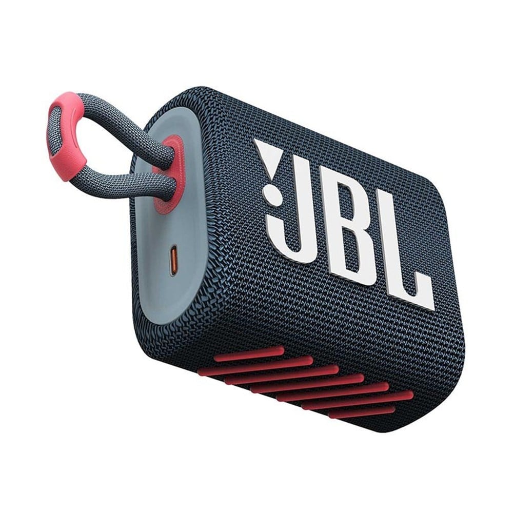 ลำโพงบลูทูธ JBL Go 3 Blue/Pink