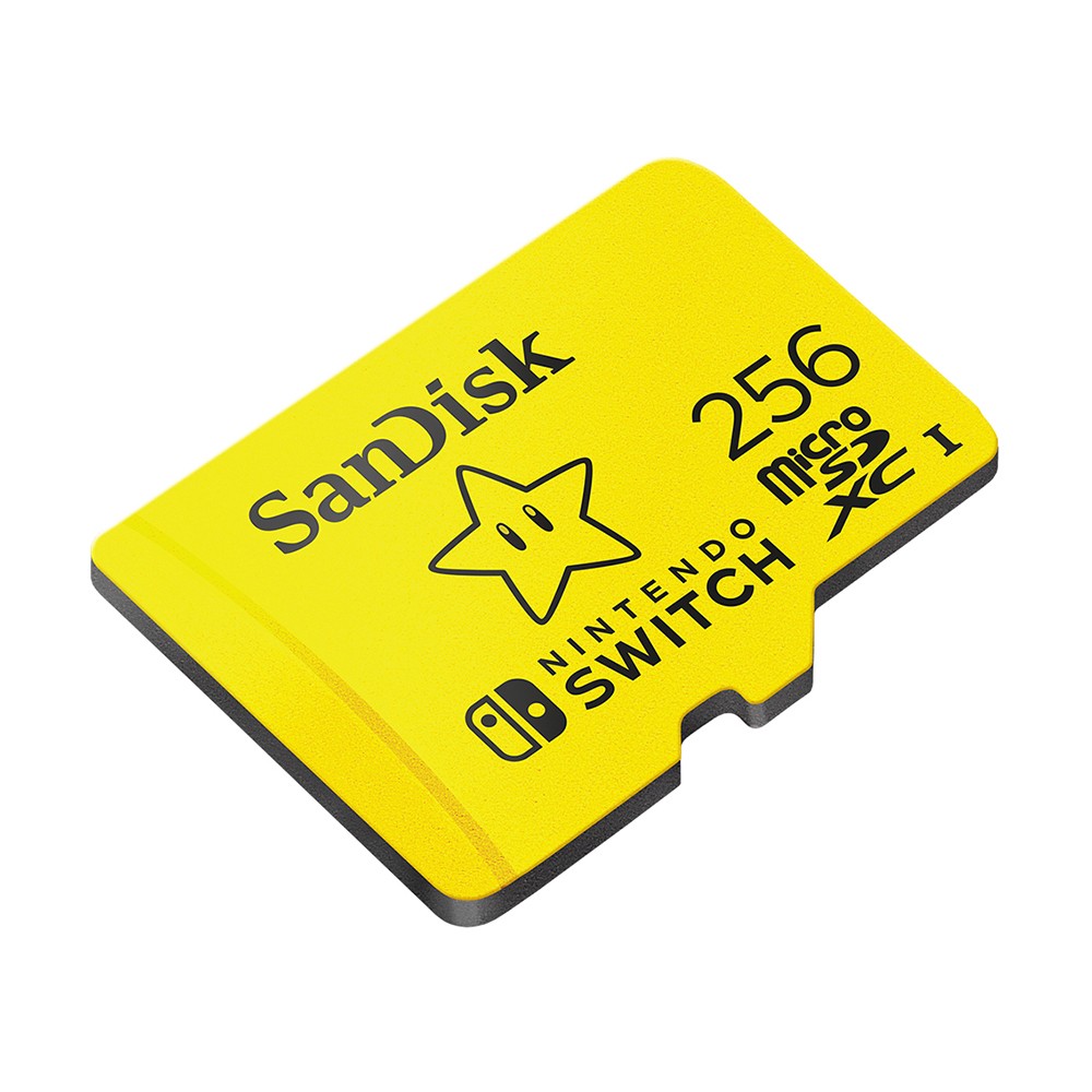เมมโมรี่การ์ด SanDisk Nintendo MicroSDXC 256GB U3 C10 UHS-1 (SDSQXAO-256G-GN3ZN)