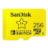 เมมโมรี่การ์ด SanDisk Nintendo MicroSDXC 256GB U3 C10 UHS-1 (SDSQXAO-256G-GN3ZN)