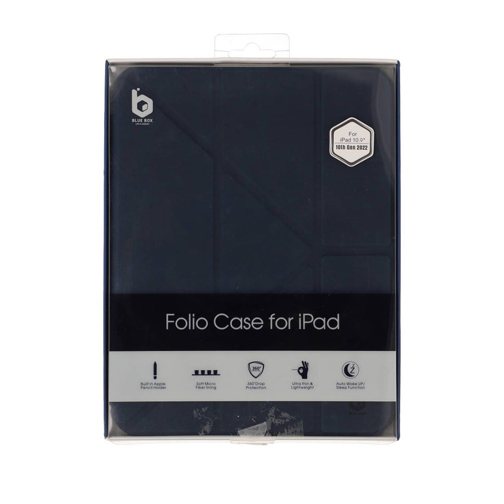 เคส Blue Box iPad Gen 10 (2022) Y Model Midnight Blue