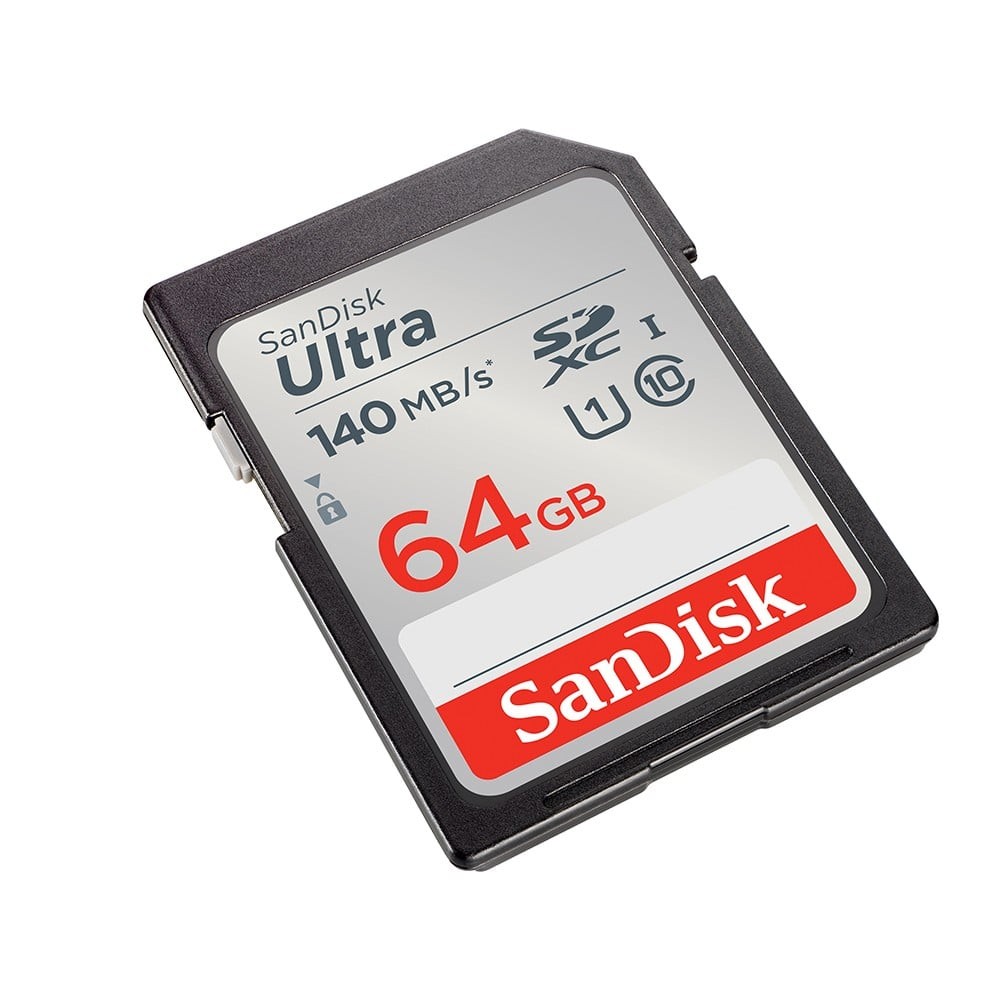 เมมโมรี่การ์ด SanDisk Ultra SDXC SDUNB 64GB C10 UHS-I