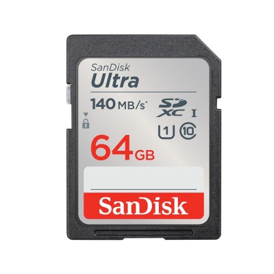 [ของแท้] เมมโมรี่การ์ด SanDisk Ultra SDXC SDUNB 64GB C10 UHS-I