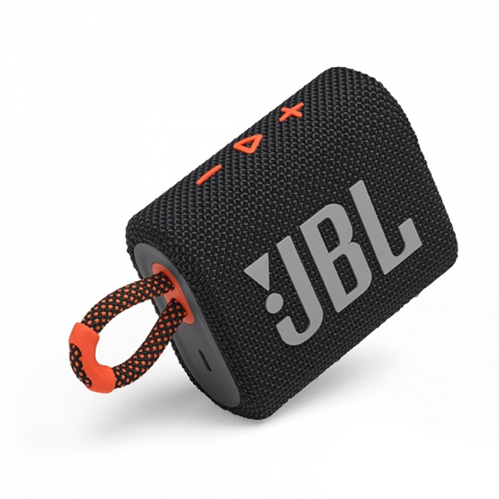 ลำโพงบลูทูธ JBL Go 3 Black/Orange