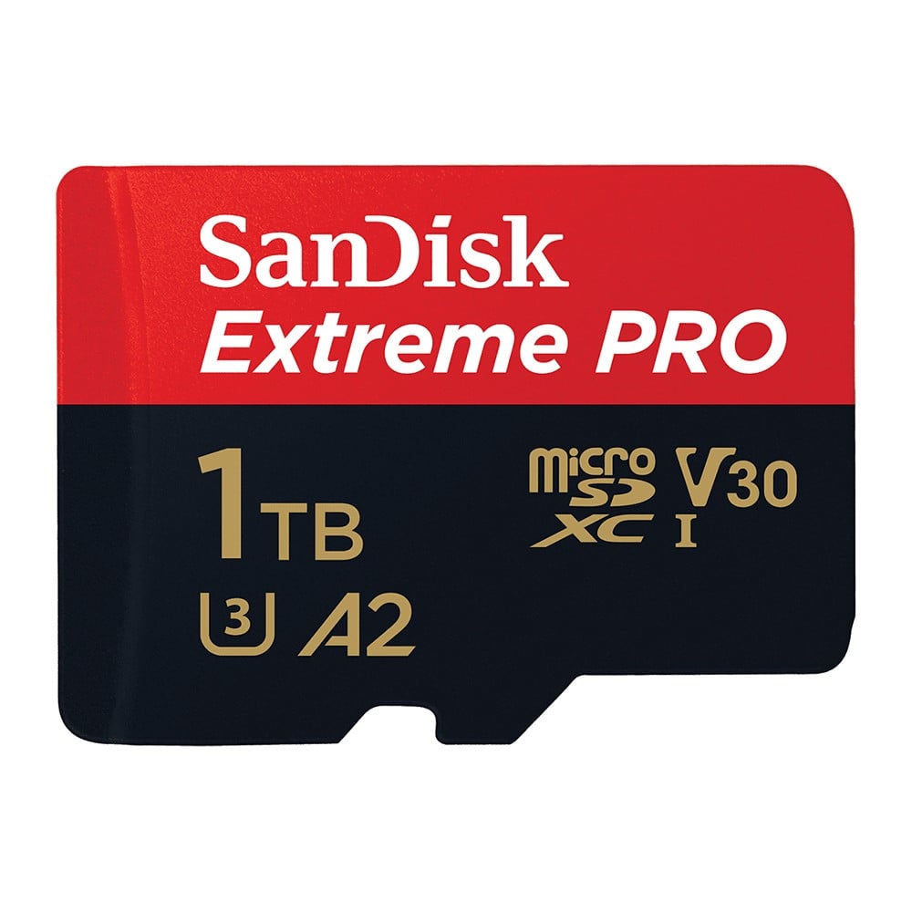 เมมโมรี่การ์ด SanDisk Extreme Pro microSDXC 1TB C10 A2 with SD adaptor