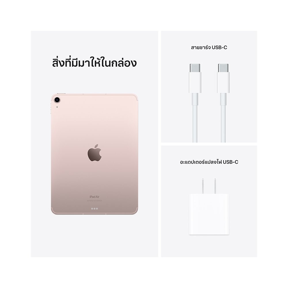 iPad Air 5 (2022) Wi-Fi + Cellular 256GB Pink