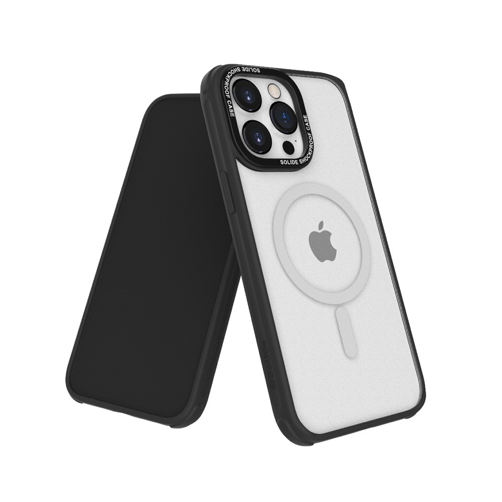 เคส Magsafe จาก Solide Sopure Black สำหรับ iPhone 14 Pro (6.1