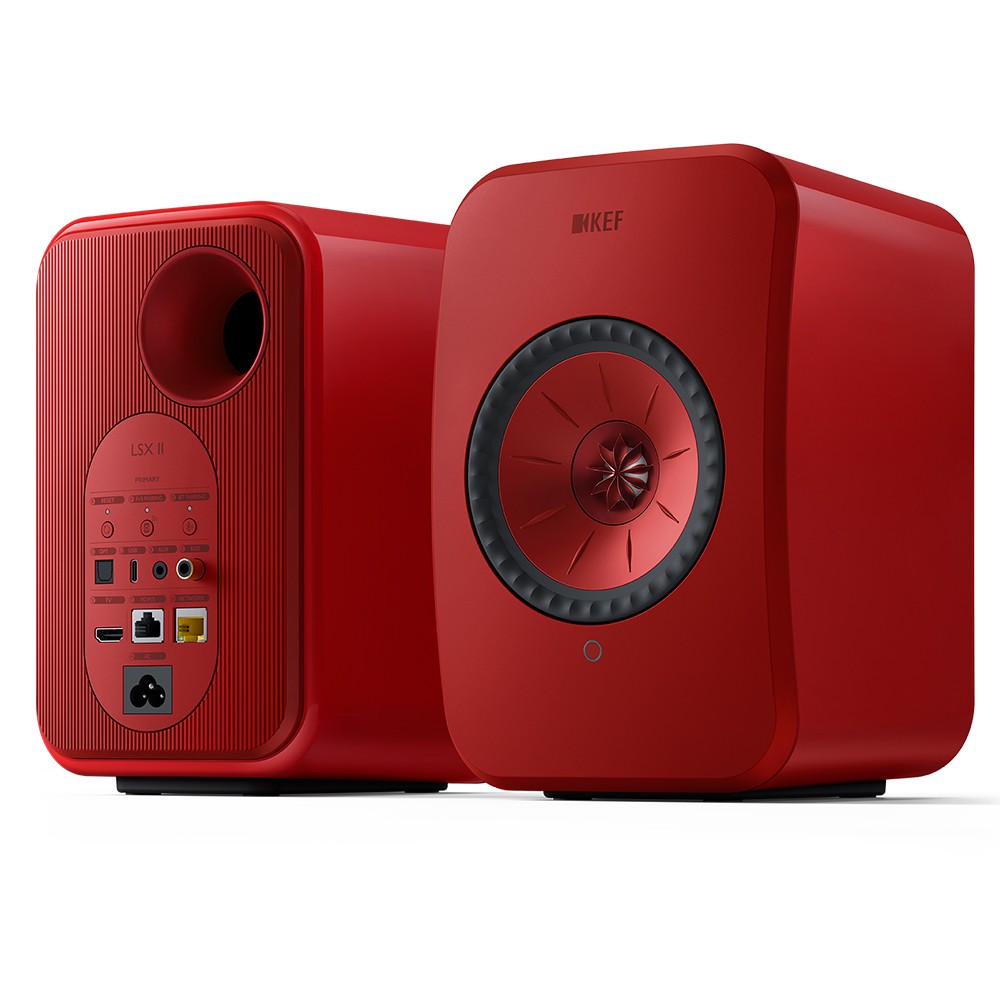 ลำโพงบลูทูธ KEF LSX II Lave Red Studio7 online