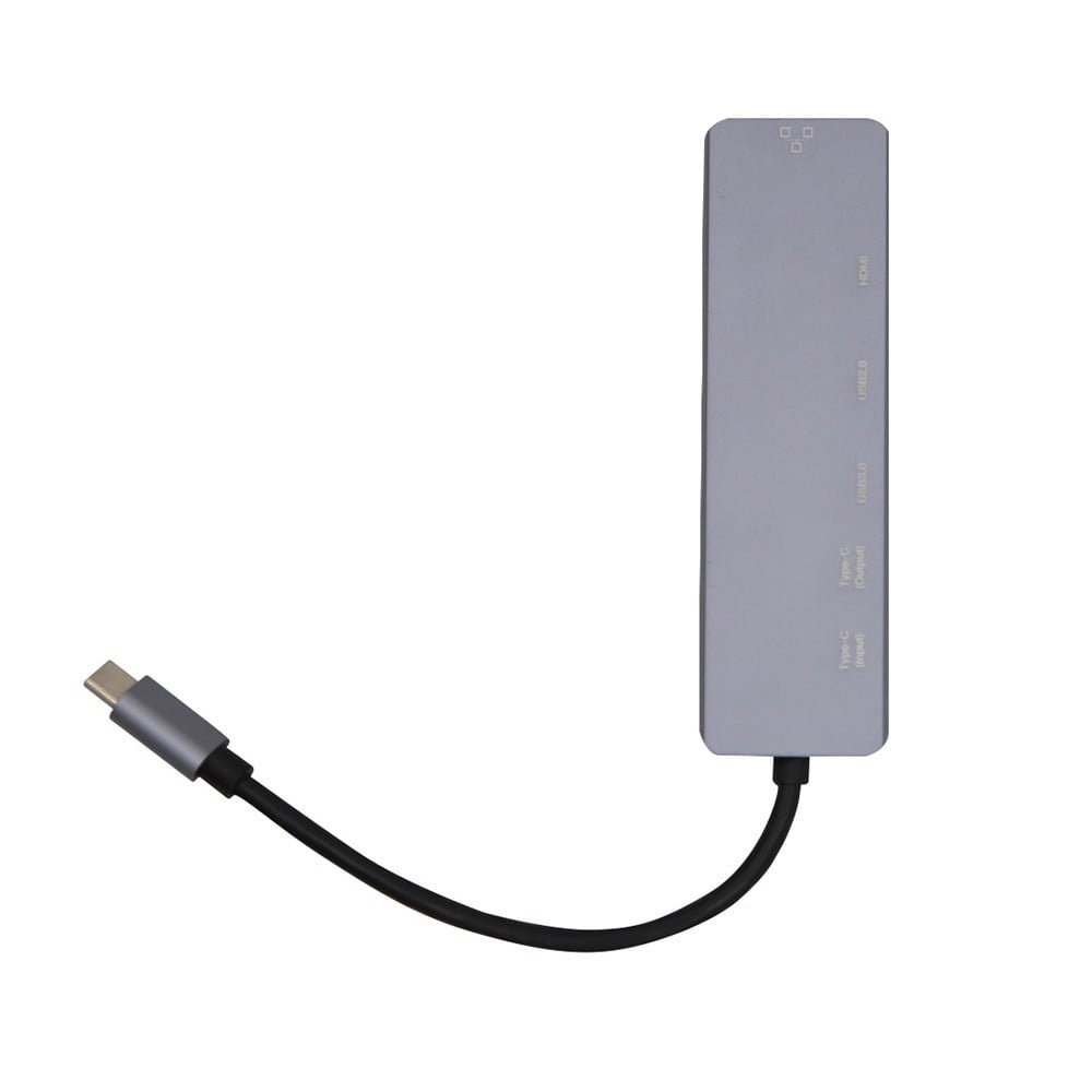 Anitech USB-C Hub (RA502) Gray