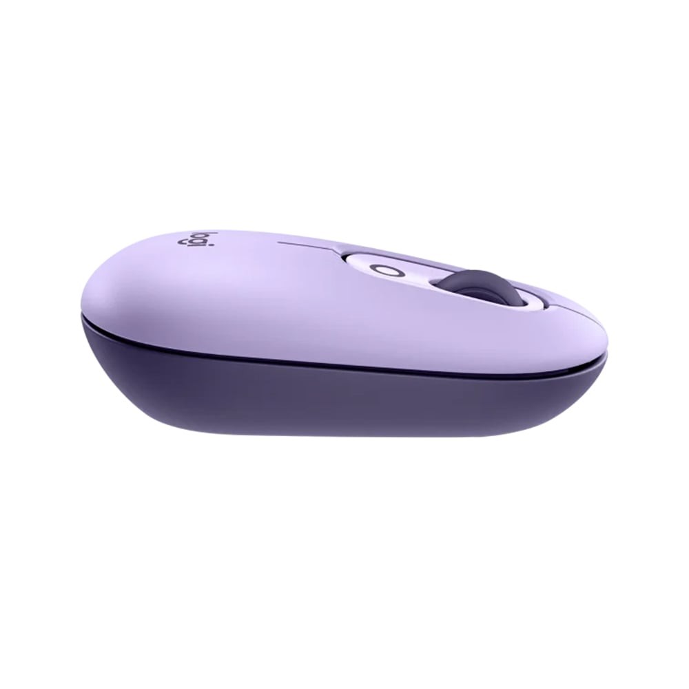 เมาส์บลูธูท Logitech Bluetooth Mouse POP with Emoji Cosmos Lavender