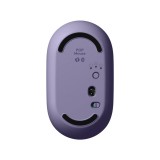 เมาส์บลูธูท Logitech Bluetooth Mouse POP with Emoji Cosmos Lavender