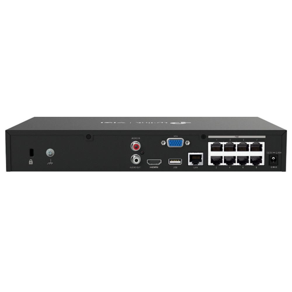 เครื่องอัดวีดีโอเครือข่าย TPLink VIGI NVR1008H8MP 8 Channel POE
