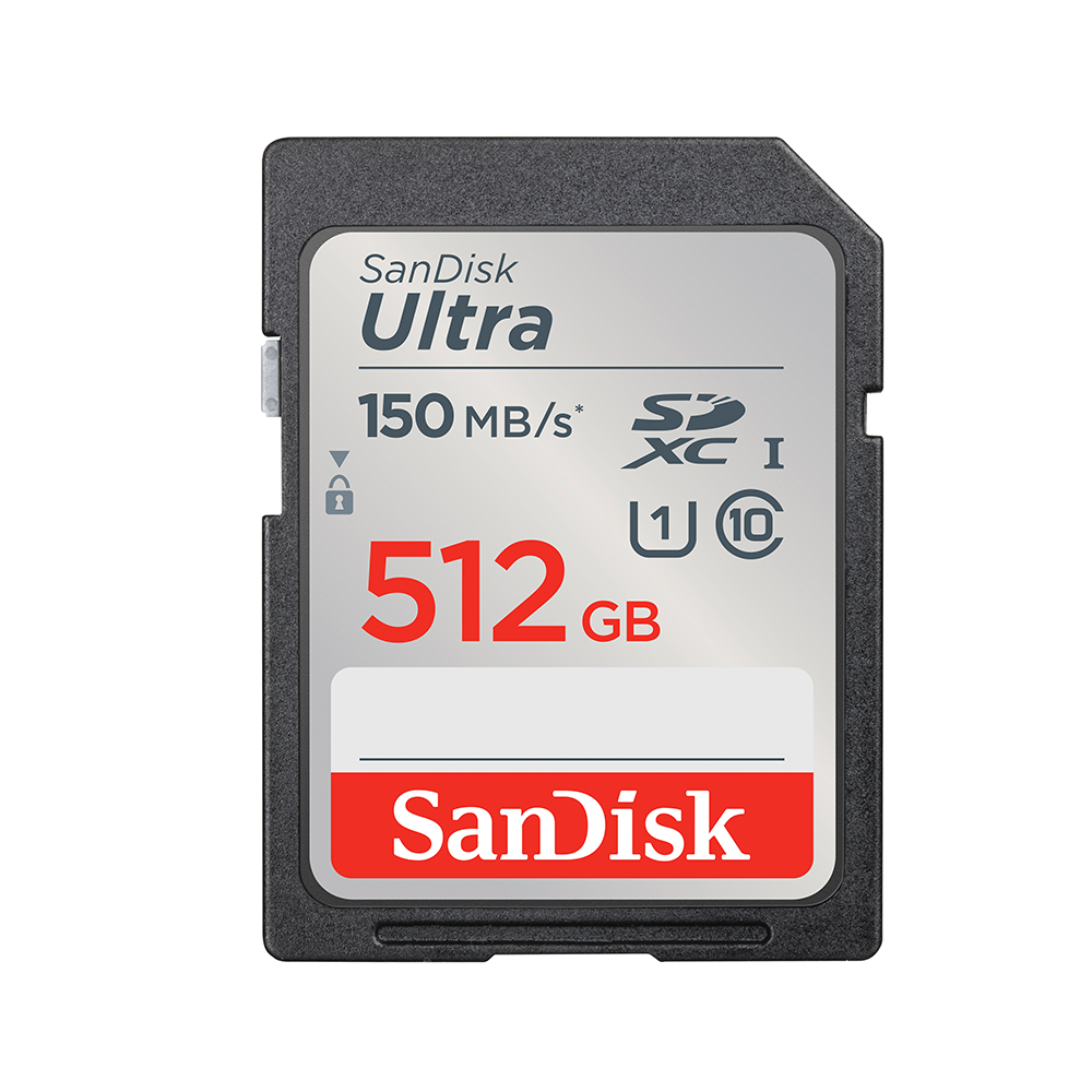 เมมโมรี่การ์ด SanDisk Ultra SDXC SDUNC 512GB C10