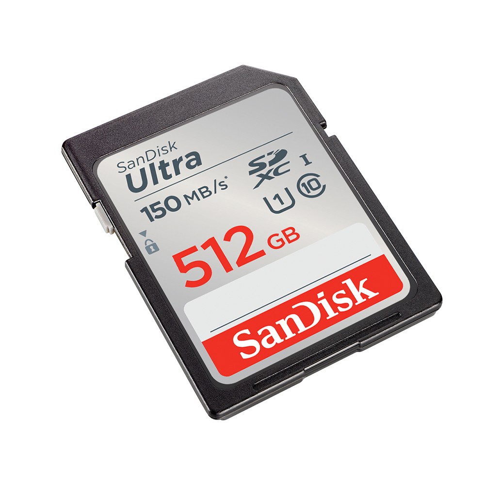 เมมโมรี่การ์ด SanDisk Ultra SDXC SDUNC 512GB C10