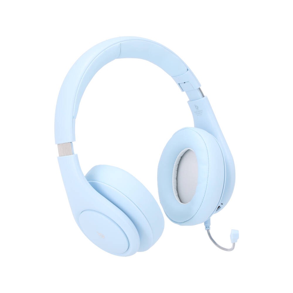 หูฟังไร้สาย Blue Box Headphone with Mic. BB002 Light Blue