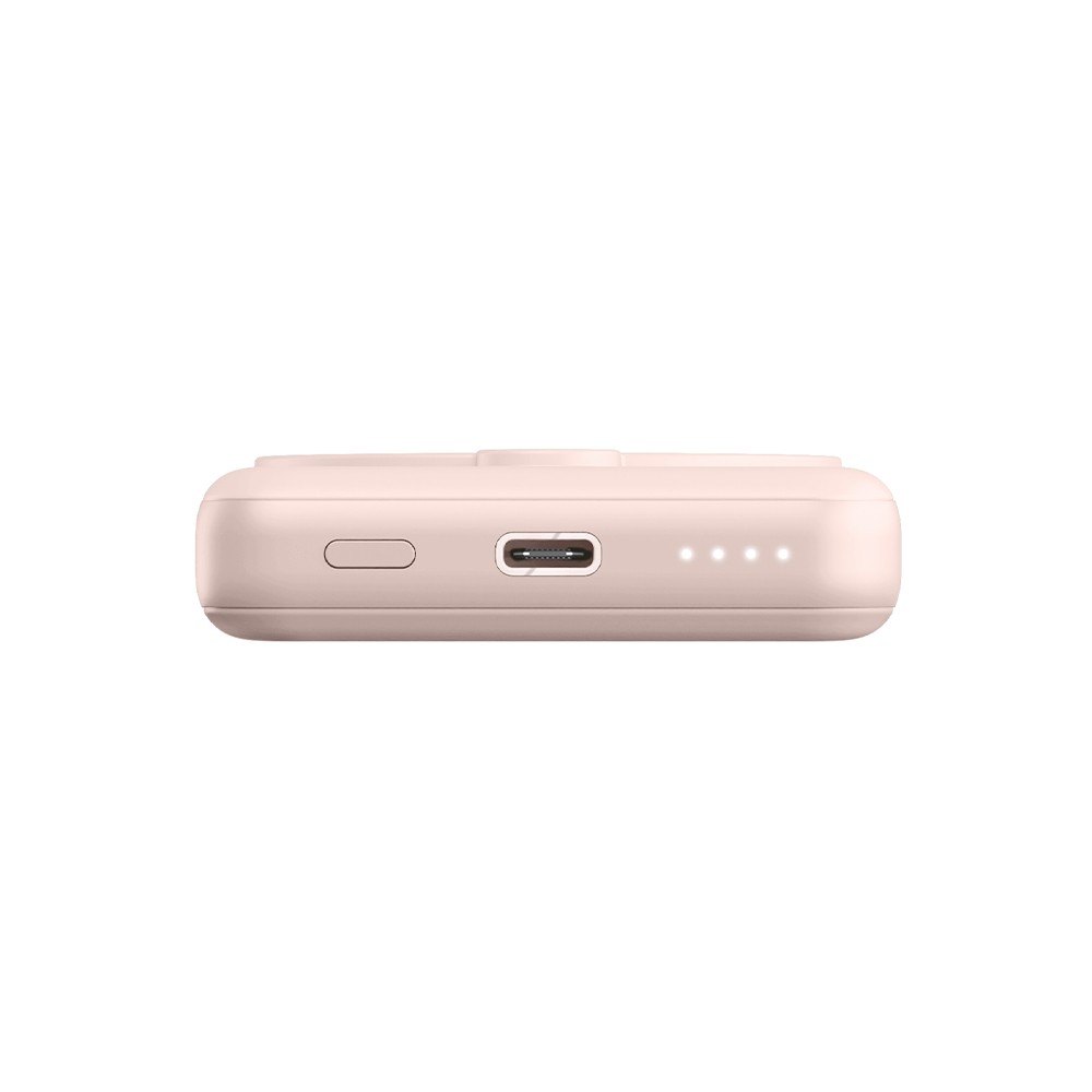 พาวเวอร์แบงค์ Energea 10,000 mAh Wireless Magpac Mini Pink