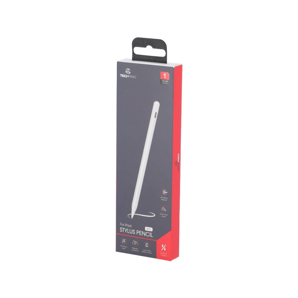 ปากกาสไตลัส TECHPRO Stylus Pencil TSP01 - White