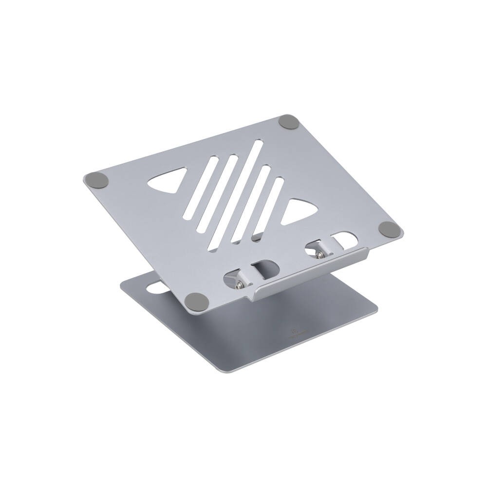 แท่นวางโน๊ตบุ๊ค TECHPRO Aluminum Tablet & Laptop Stand - Grey