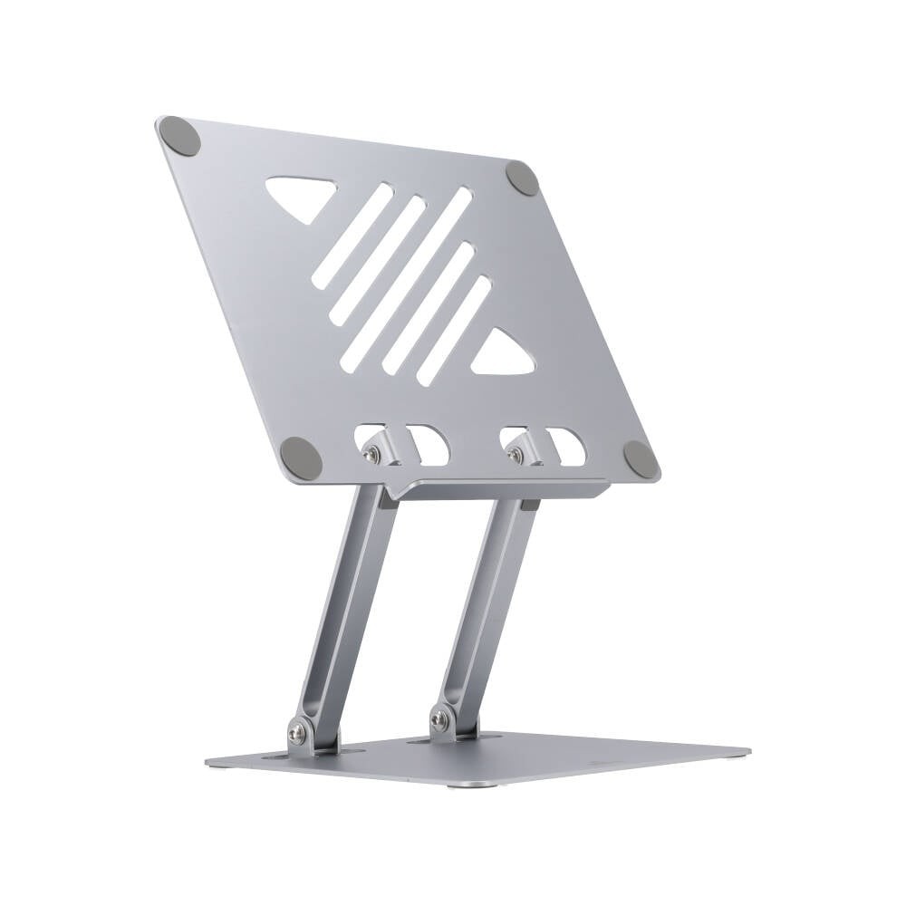 แท่นวางโน๊ตบุ๊ค TECHPRO Aluminum Tablet & Laptop Stand - Grey