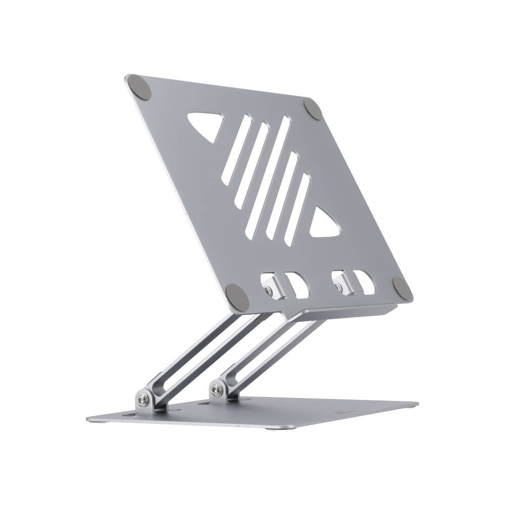 แท่นวางโน๊ตบุ๊ค TECHPRO Aluminum Tablet & Laptop Stand - Grey