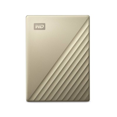 ฮาร์ดดิสก์ WD HDD Ext 2TB My Passport Ultra Type-C USB 3.0 Gold