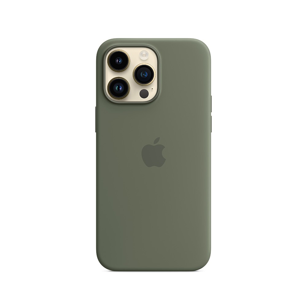 Apple iPhone 14 Pro Max Silicone Case with MagSafe - Olive