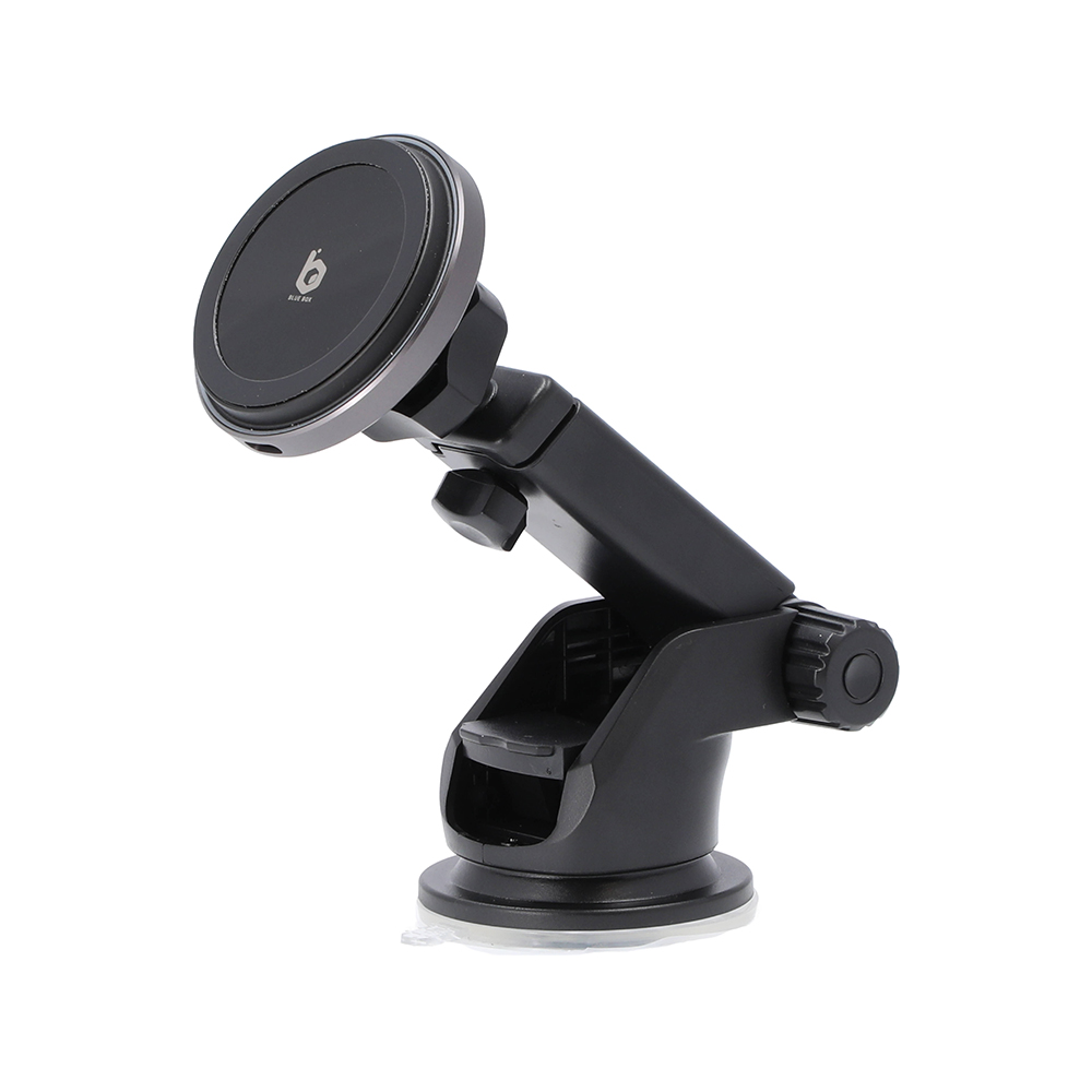 ที่ยึดโทรศัพท์ในรถ Blue Box Magnetic Wireless Car Holder (Dashboard+Air Vent) 15W - Black