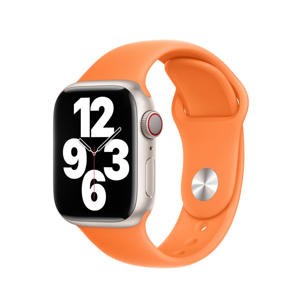 Apple Watch 41mm Bright Orange Sport Band (New)