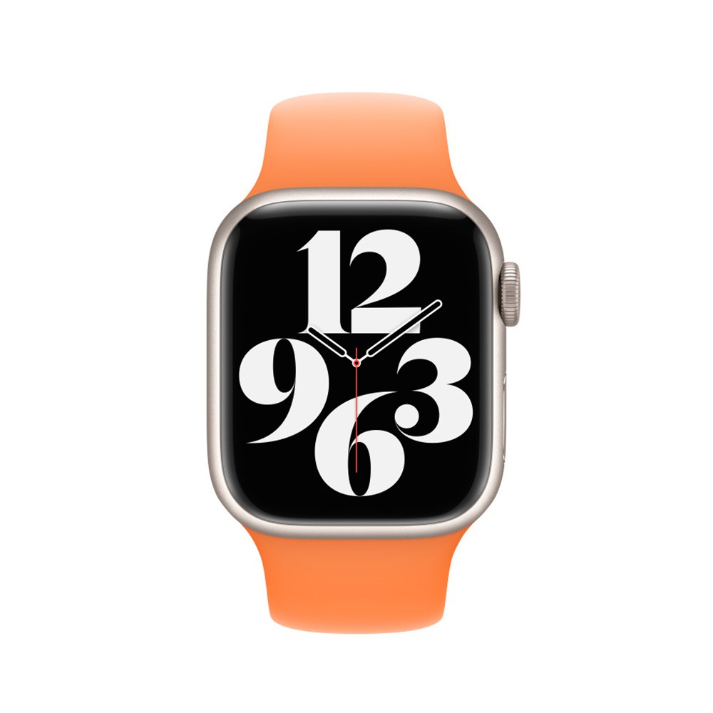 Apple Watch 41mm Bright Orange Sport Band (New)