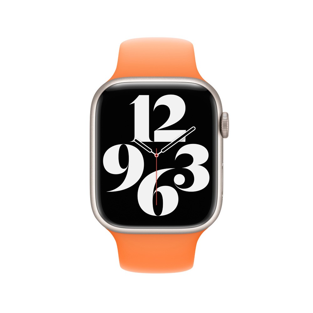 สายแอปเปิ้ลวอชแท้ Apple Watch 45mm Bright Orange Sport Band Studio7 online