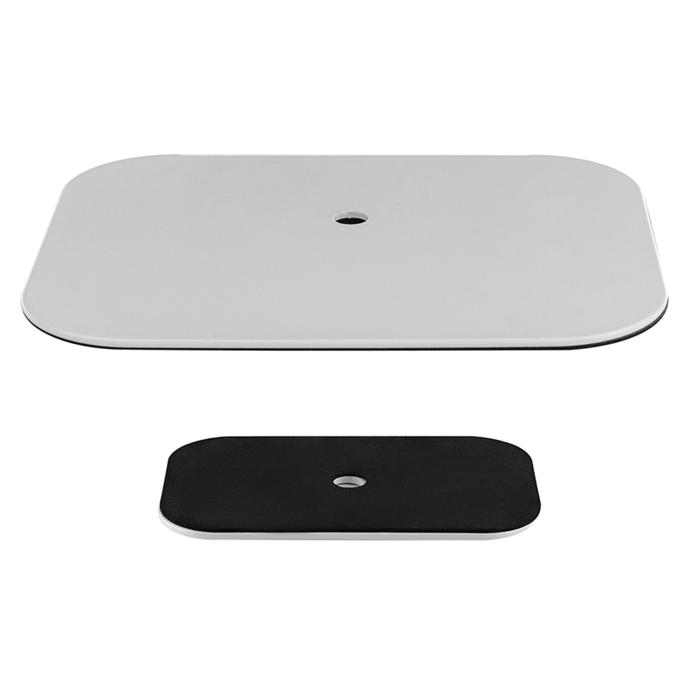 แผ่นรองแขนจับจอ Liv Monitor Arm Plate White ตัวช่วยให้การยึดเกาะกับโต๊ะ