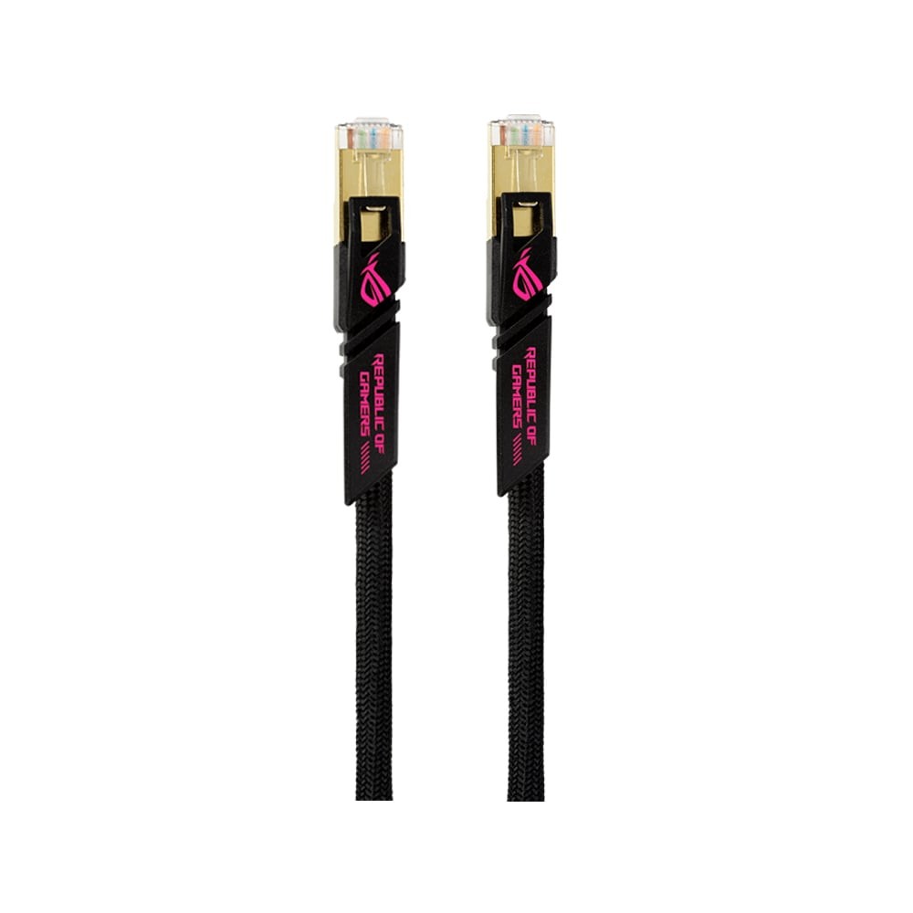 ASUS Network ROG LAN Cat7 Cable 3M ประสิทธิภาพสูง ความเร็วสูงสุด 10Gbps รับประกัน 3 ปั