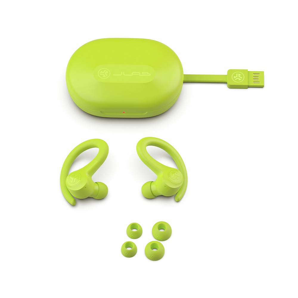 หูฟังออกกำลังกาย Jlab InEar Wireless TWS Go Air Sport Earbuds Neon