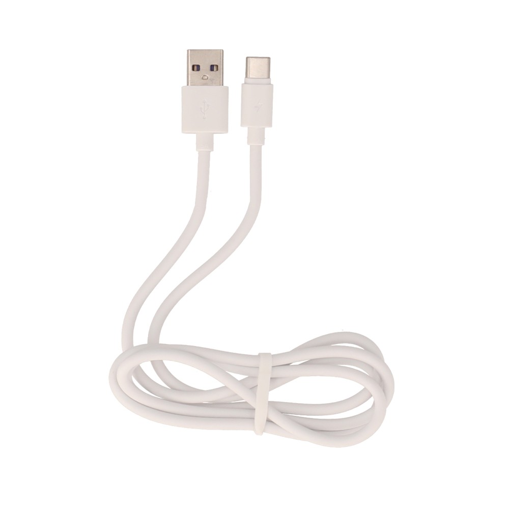 สายชาร์จ QPLUS USB-A to USB-C 1 เมตร 5A (QP-C01) White