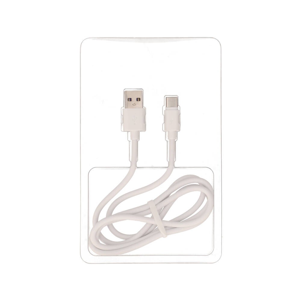 สายชาร์จ QPLUS USB-A to USB-C 1 เมตร 5A (QP-C01) White