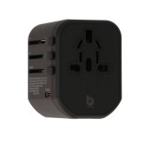 อะแดปเตอร์ Blue Box Multifunction Universal Travel Adapter Black (PLGBB001)