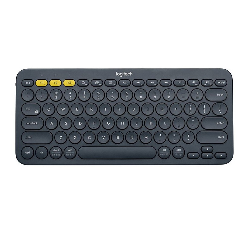 คีย์บอร์ดไร้สาย Logitech Bluetooth Keyboard Multi-Device K380 Black (EN)