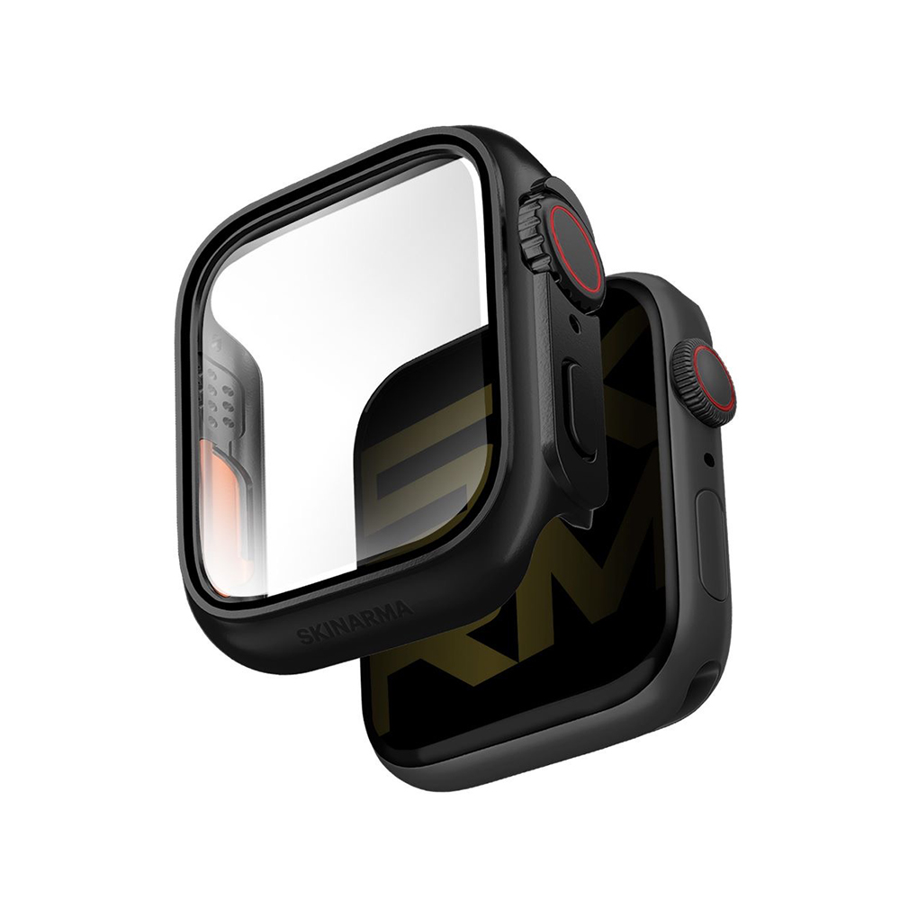 Skinarma เคส Apple Watch 45mm (Series 8/7) Gado Pro with digital crown button Black