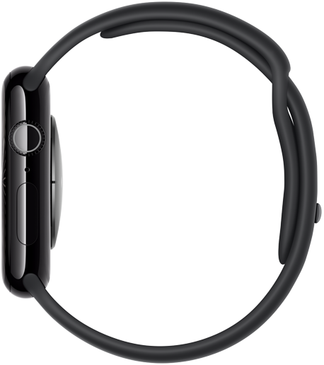 Apple Watch Series 10 หันด้านขวาเพื่อแสดงให้เห็นความบาง